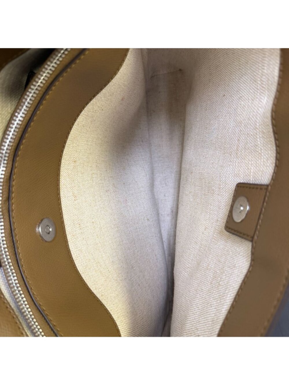 Michael Kors Brown Leather Tote Large - Picture 10 of 11